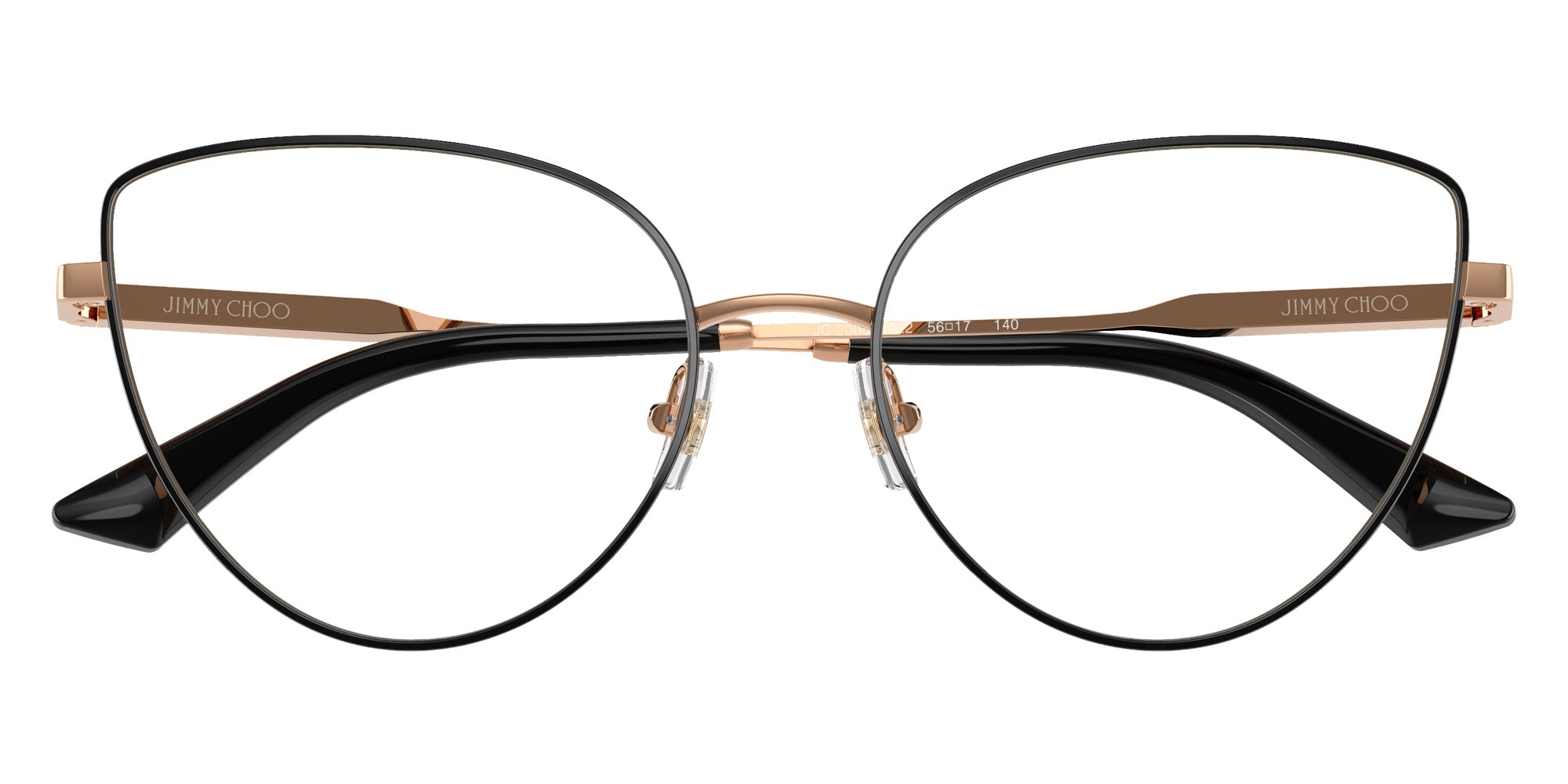 Jimmy Choo JC2008 3022 54 - Rose Gold/Black #id:jc20083022_s:100100