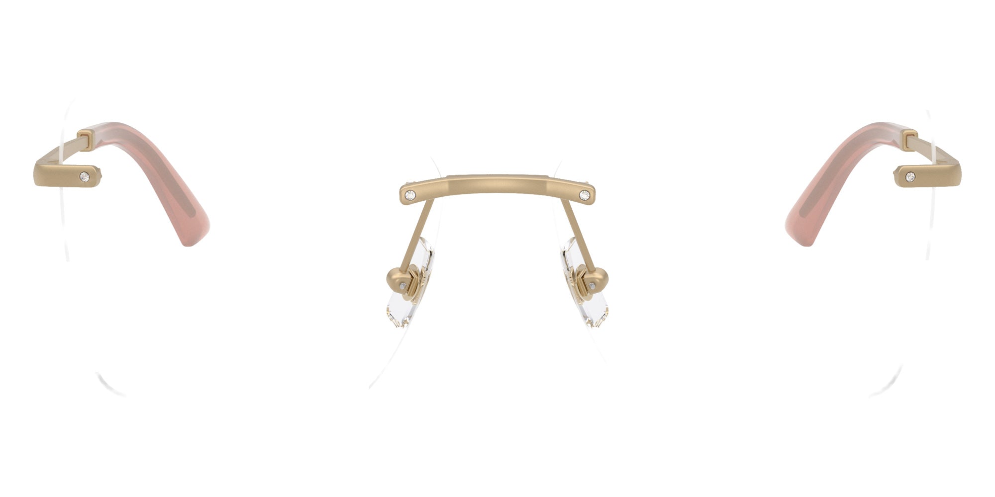 Jimmy Choo JC2020B 3028 55 - Matte Pale Gold #id:jc2020b3028_s:106120