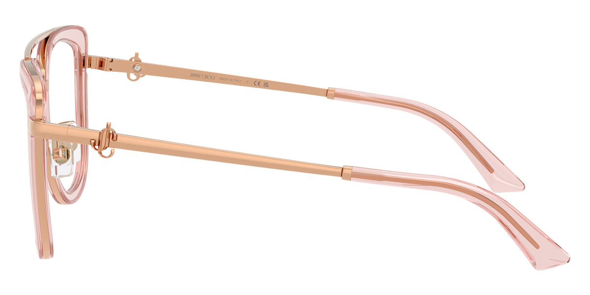 Jimmy Choo JC2024B 3008 52 - Rose Gold/Transparent Rose #id:jc2024b3008_s:102110