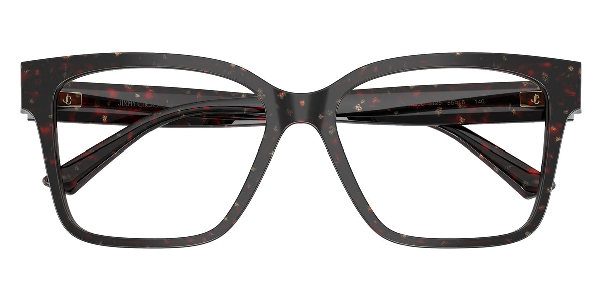 Jimmy Choo JC3006U 5125 53 - Dark Havana Glitter #id:jc3006u5125_s:100120