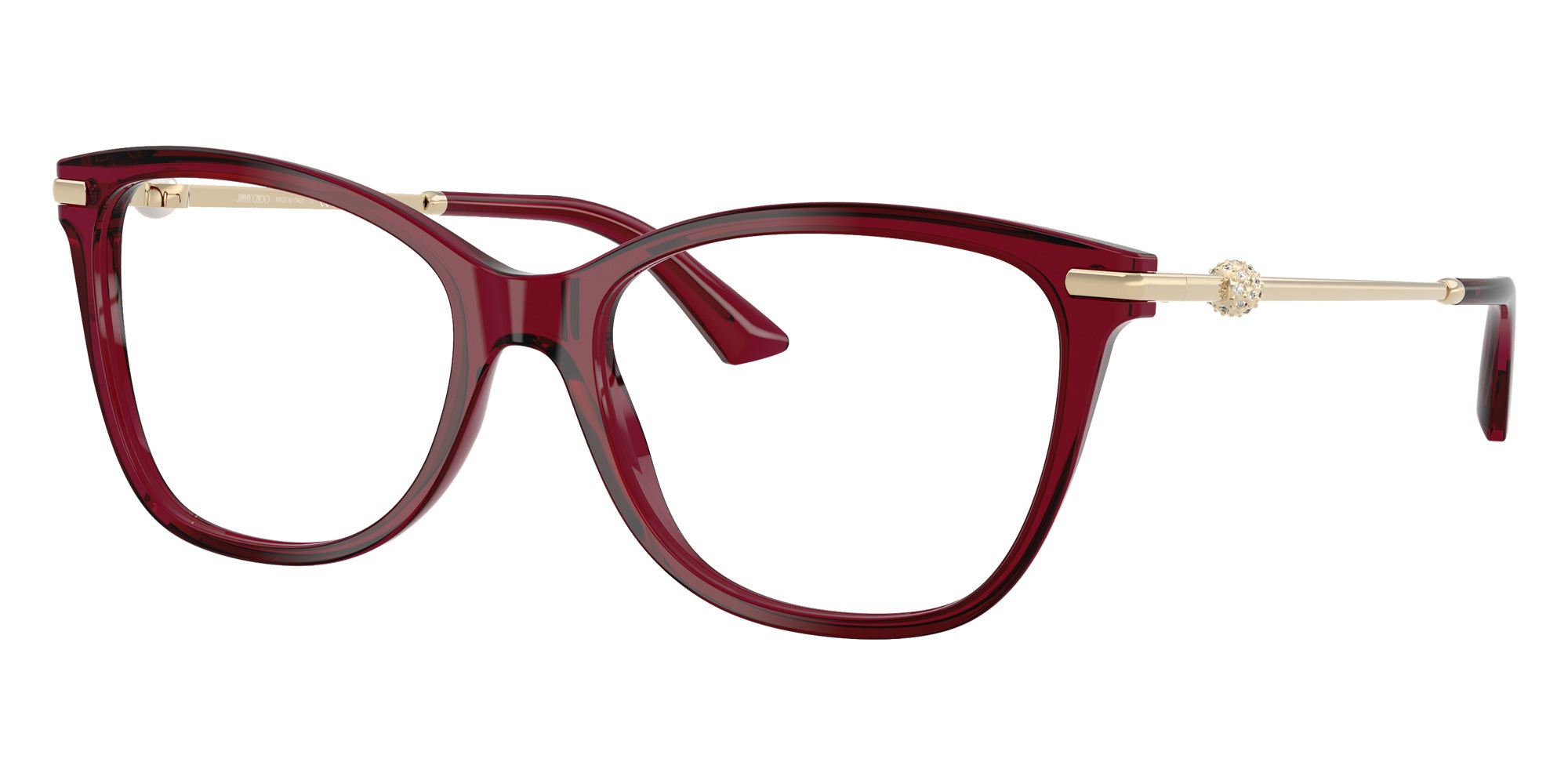 Jimmy Choo JC3007HB 5062 52 - Transparent Red #id:jc3007hb5062_s:102105