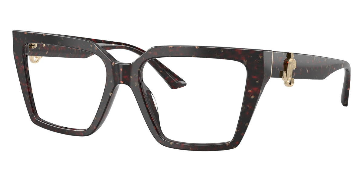 Jimmy Choo JC3017U 5125 52 - Dark Havana Glitter #id:jc3017u5125_s:100105