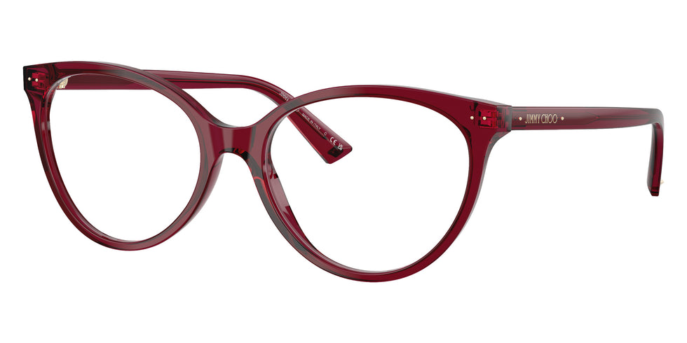 Jimmy Choo JC3047 5062 49 - Transparent Cranberry #id:jc30475062_s:106105