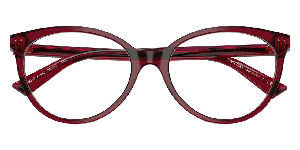 Jimmy Choo JC3047 5062 49 - Transparent Cranberry #id:jc30475062_s:106120