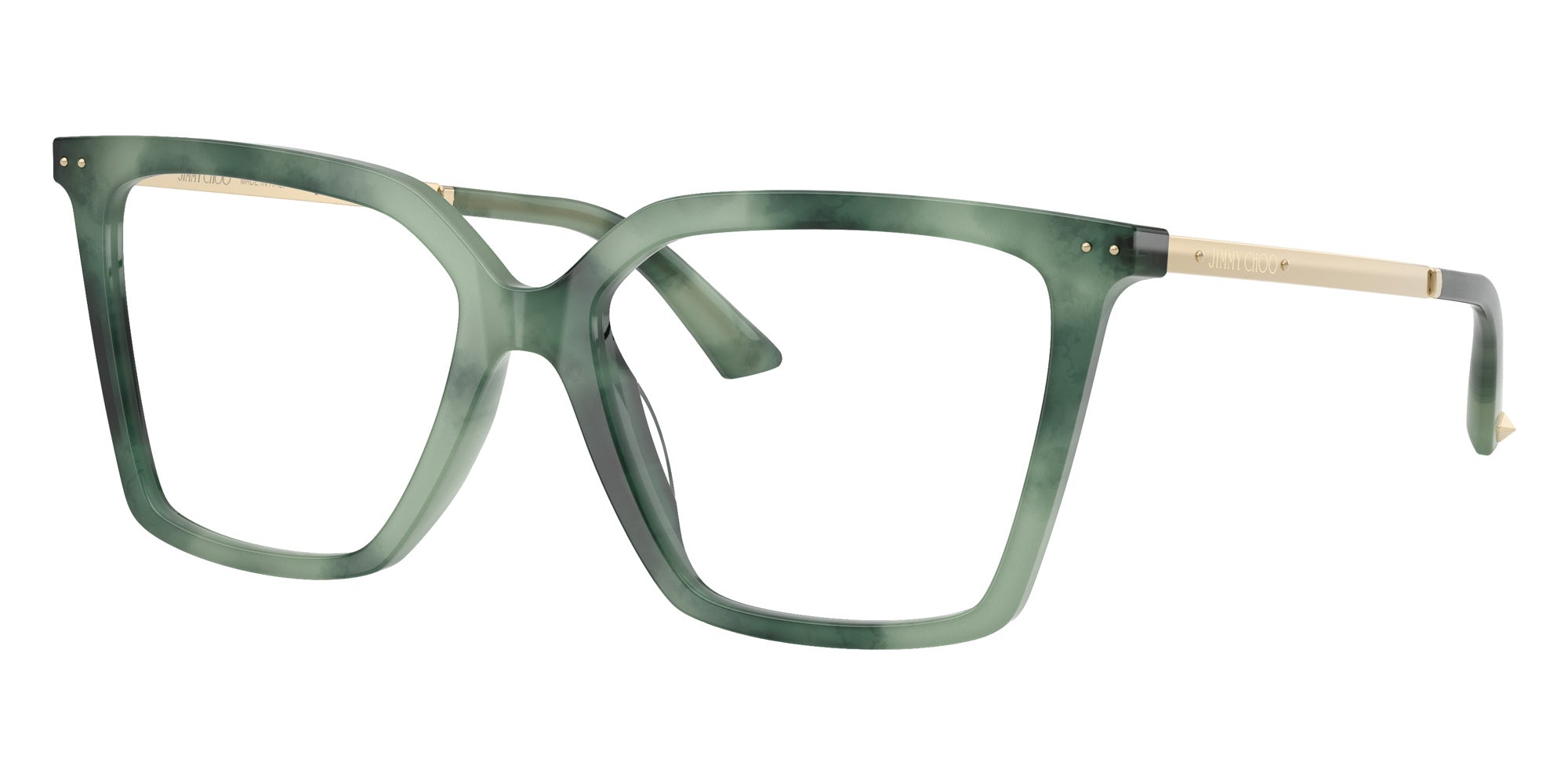 Jimmy Choo JC3054U 5099 52 - Green Havana #id:jc3054u5099_s:120105