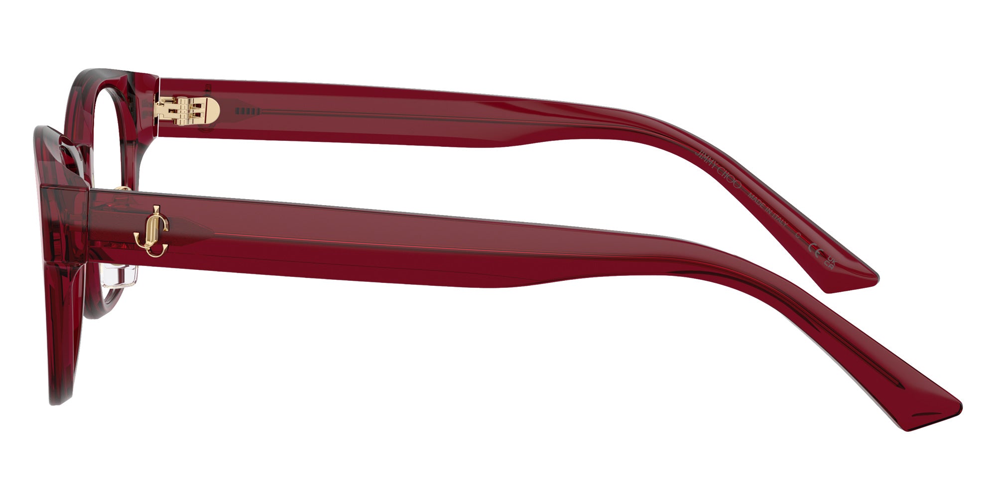 Jimmy Choo JC3058D 5062 50 - Transparent Red #id:jc3058d5062_s:106110