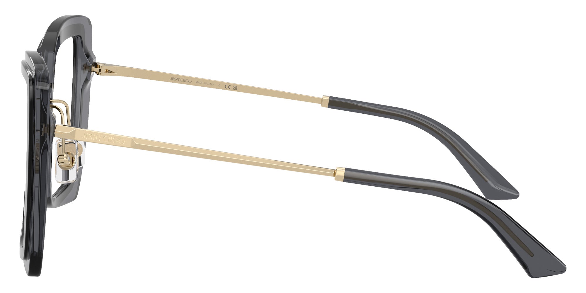 Jimmy Choo JC3059 5103 50 - Black/Transparent Gray #id:jc30595103_s:104110