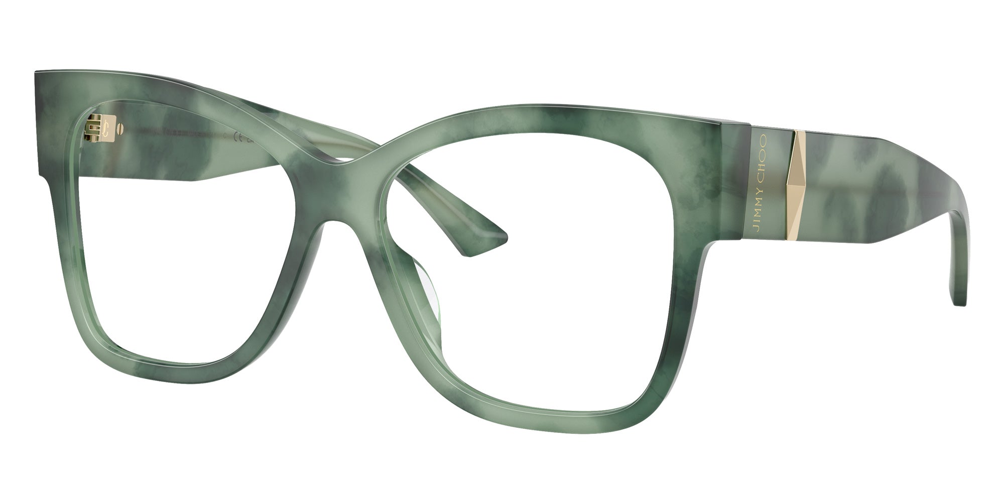 Jimmy Choo JC3062U 5099 53 - Green Havana #id:jc3062u5099_s:112105