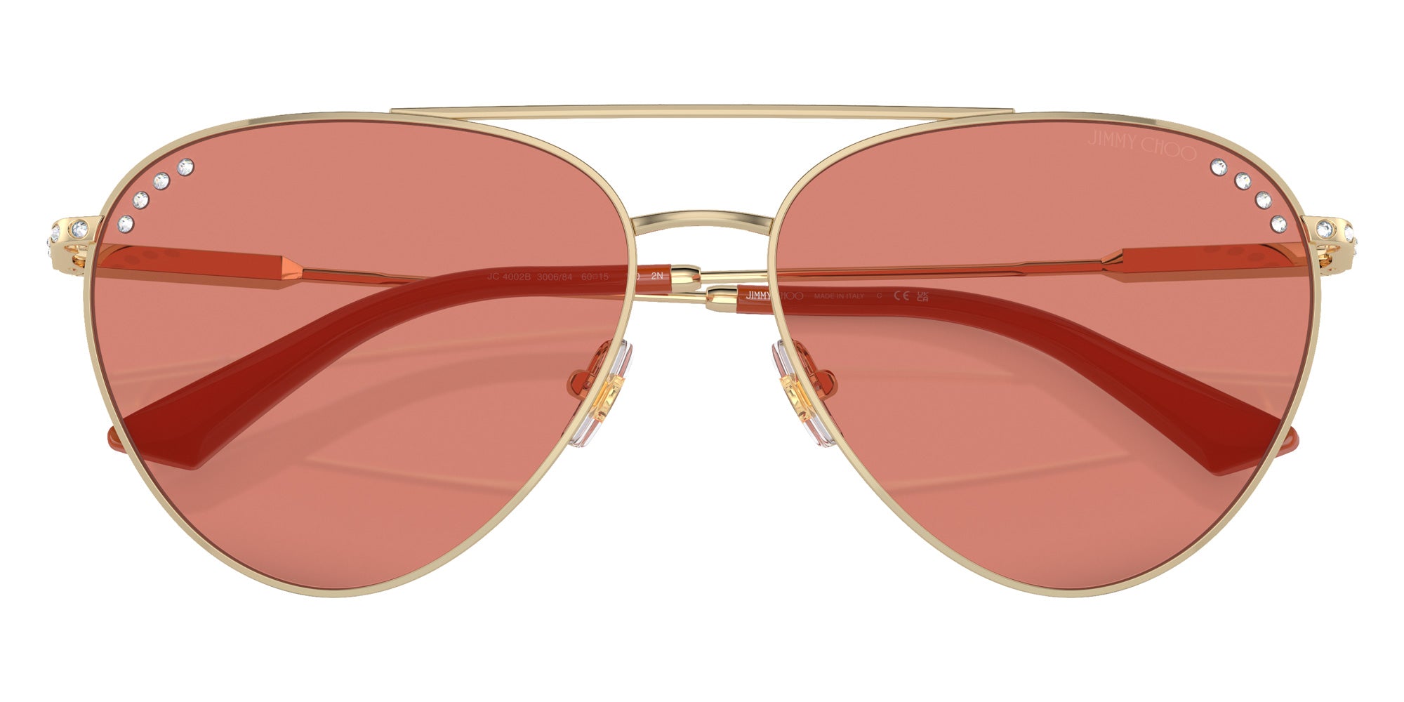 Jimmy Choo JC4002B 300684 60 - Pale Gold / Pink #id:jc4002b300684_s:100120