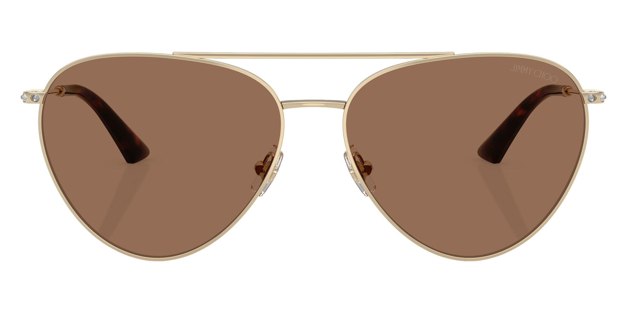 Jimmy Choo JC4002B 301773 60 - Pale Gold / Dark Brown #id:jc4002b301773_s:102100