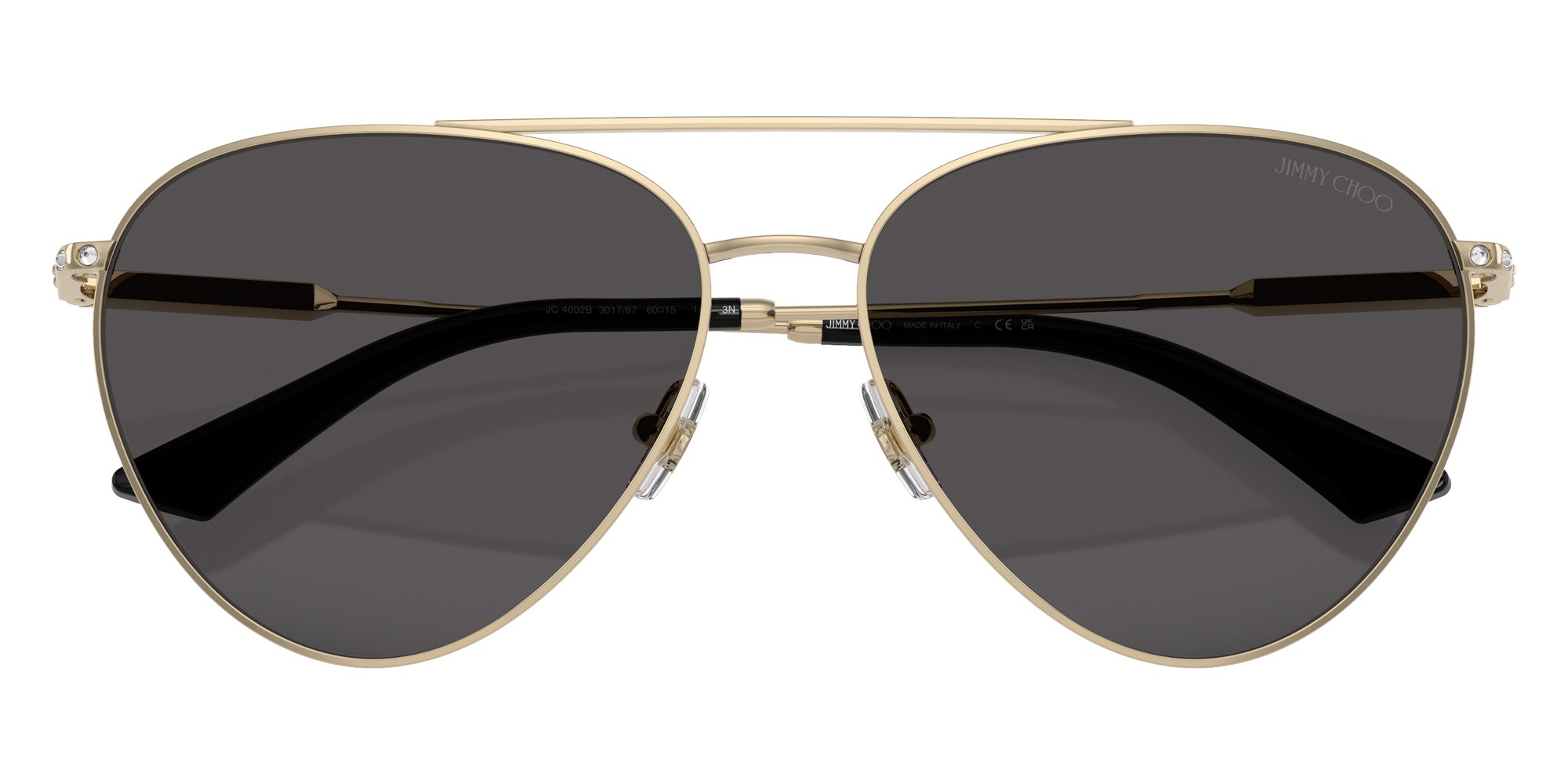 Jimmy Choo JC4002B 301787 60 - Pale Gold / Dark Gray #id:jc4002b301787_s:104120