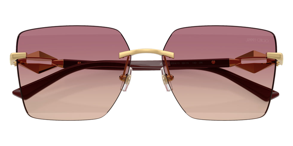 Jimmy Choo JC4018 302413 59 - Gold / Brown Gradient Pink #id:jc4018302413_s:102120
