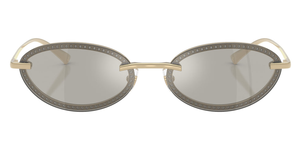 Jimmy Choo JC4020B 30066G 59 - Pale Gold / Light Gray Mirrored Silver #id:jc4020b30066g_s:104100