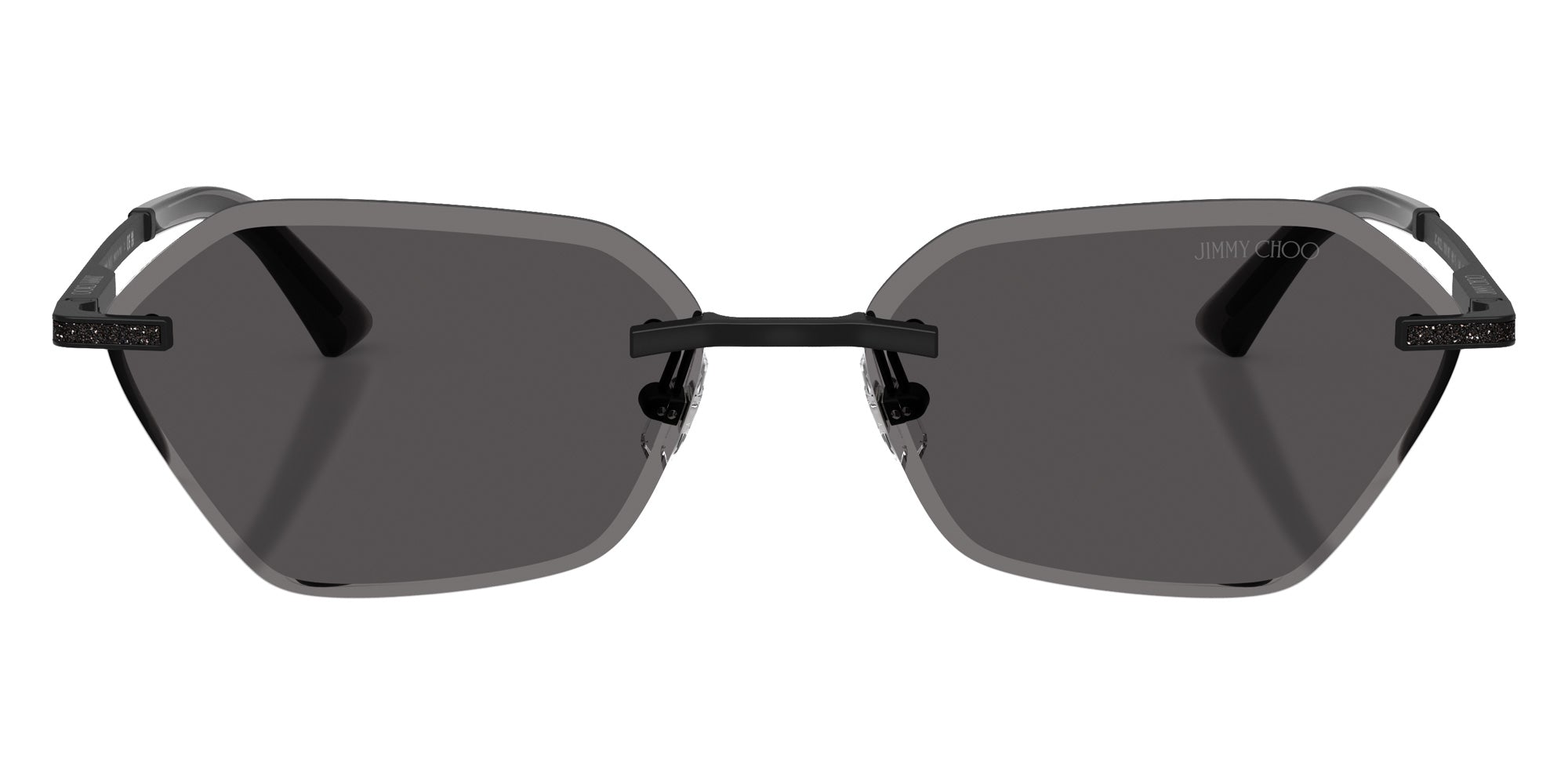 Jimmy Choo JC4022J 300187 58 - Matte Black / Dark Gray #id:jc4022j300187_s:100100