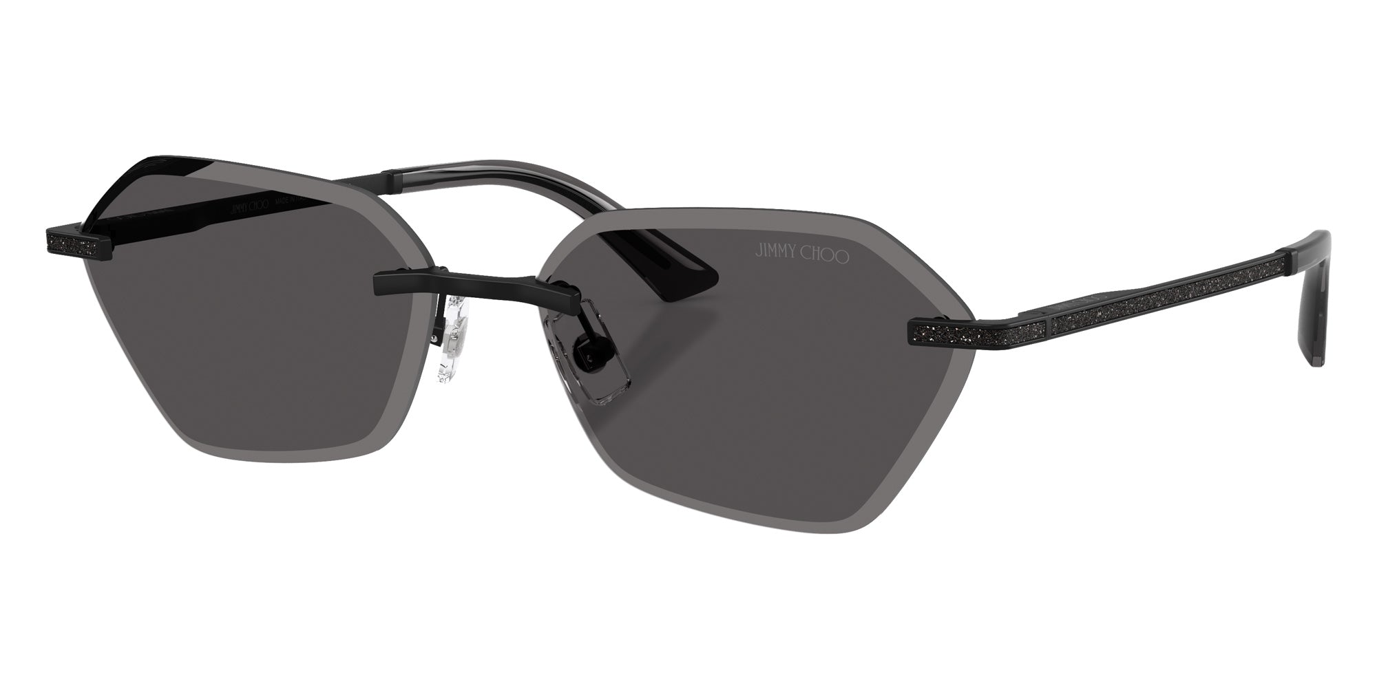 Jimmy Choo JC4022J 300187 58 - Matte Black / Dark Gray #id:jc4022j300187_s:100105