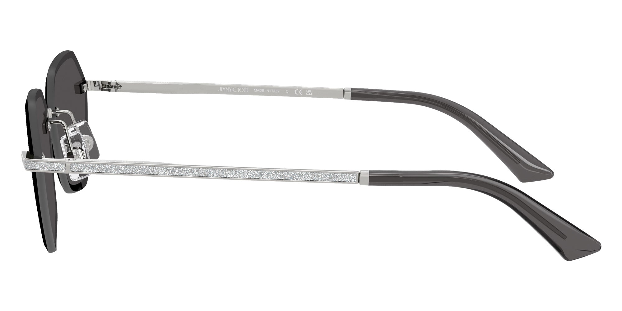 Jimmy Choo JC4022J 300287 58 - Silver / Dark Gray #id:jc4022j300287_s:102110