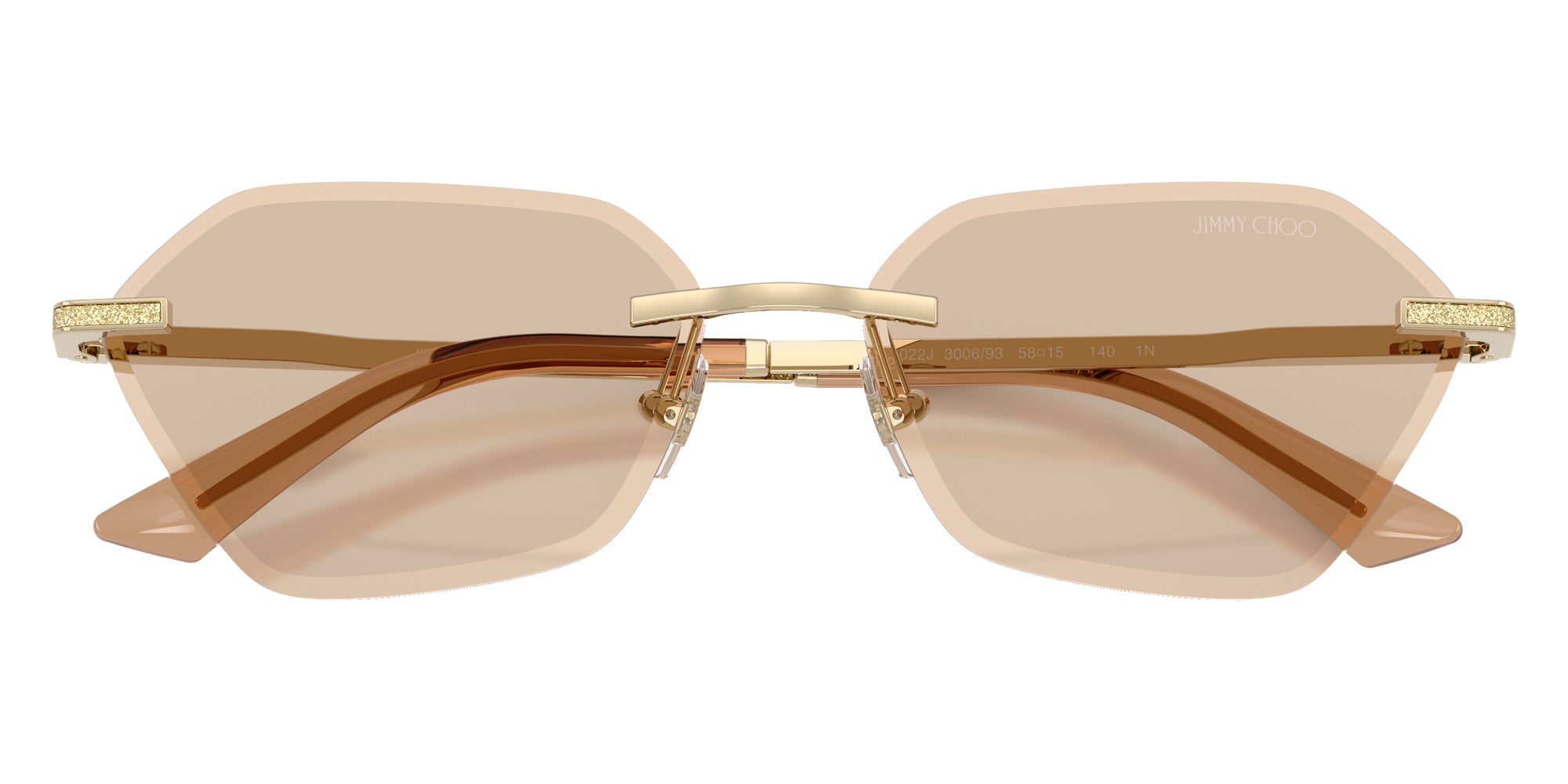 Jimmy Choo JC4022J 300693 58 - Pale Gold / Light Brown #id:jc4022j300693_s:104120