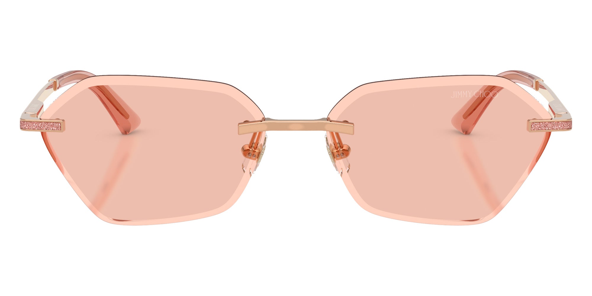 Jimmy Choo JC4022J 300884 58 - Rose Gold / Dark Pink #id:jc4022j300884_s:106100