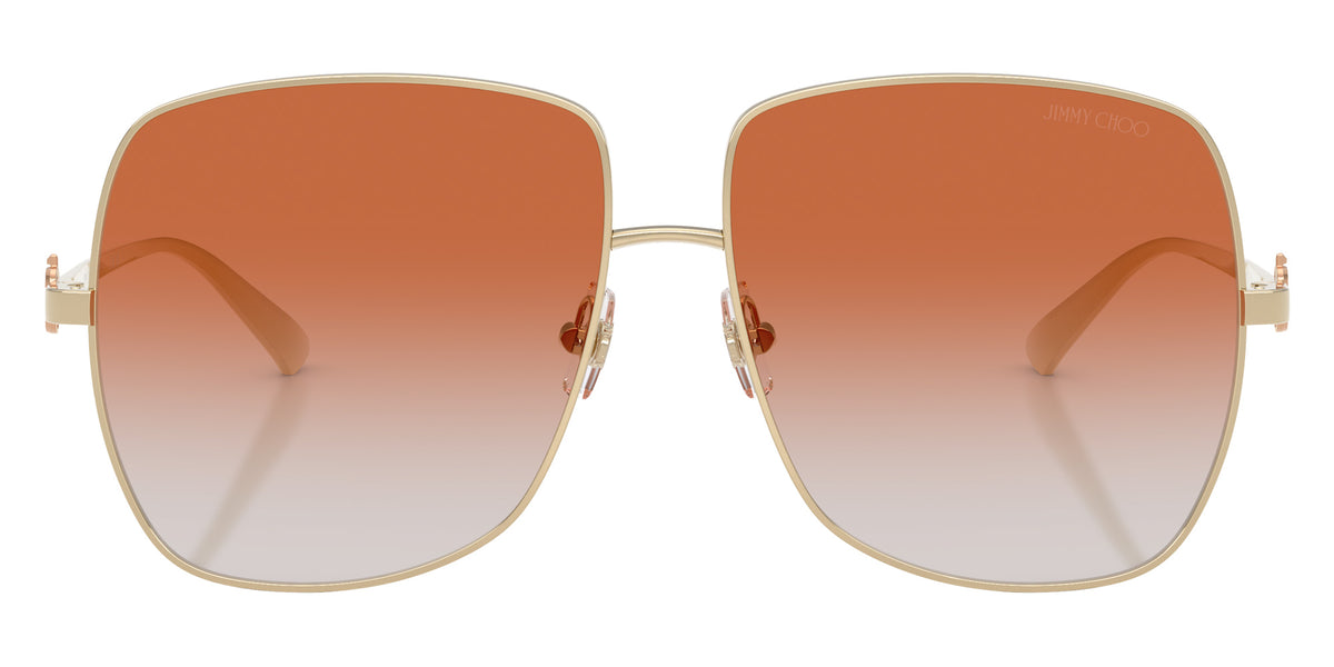 Jimmy Choo JC4030B 3006BU 58 - Pale Gold / Gray Gradient Orange #id:jc4030b3006bu_s:104100