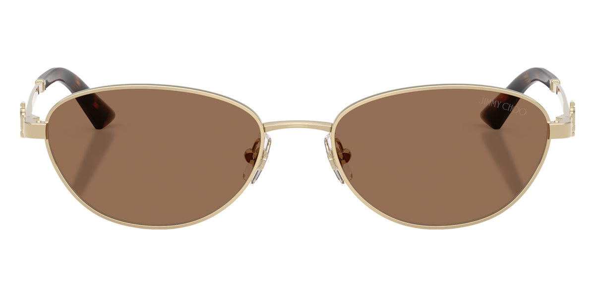 Jimmy Choo JC4032BD 300673 53 - Pale Gold / Dark Brown #id:jc4032bd300673_s:100100