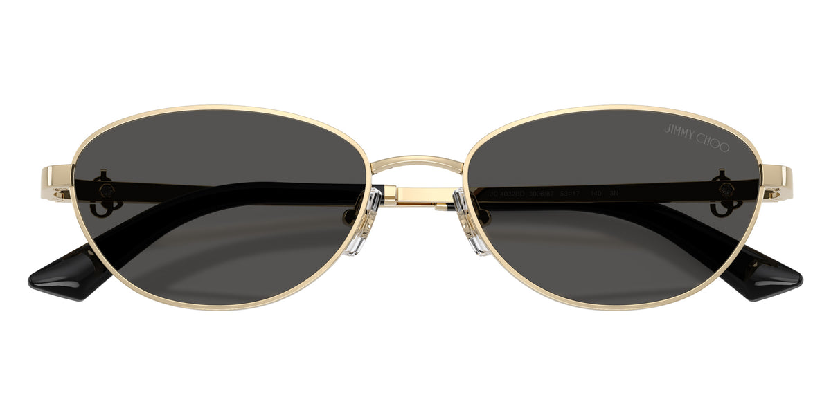 Jimmy Choo JC4032BD 300687 53 - Pale Gold / Dark Gray #id:jc4032bd300687_s:104120