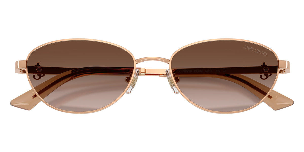 Jimmy Choo JC4032BD 300813 53 - Rose Gold / Brown Gradient #id:jc4032bd300813_s:106120
