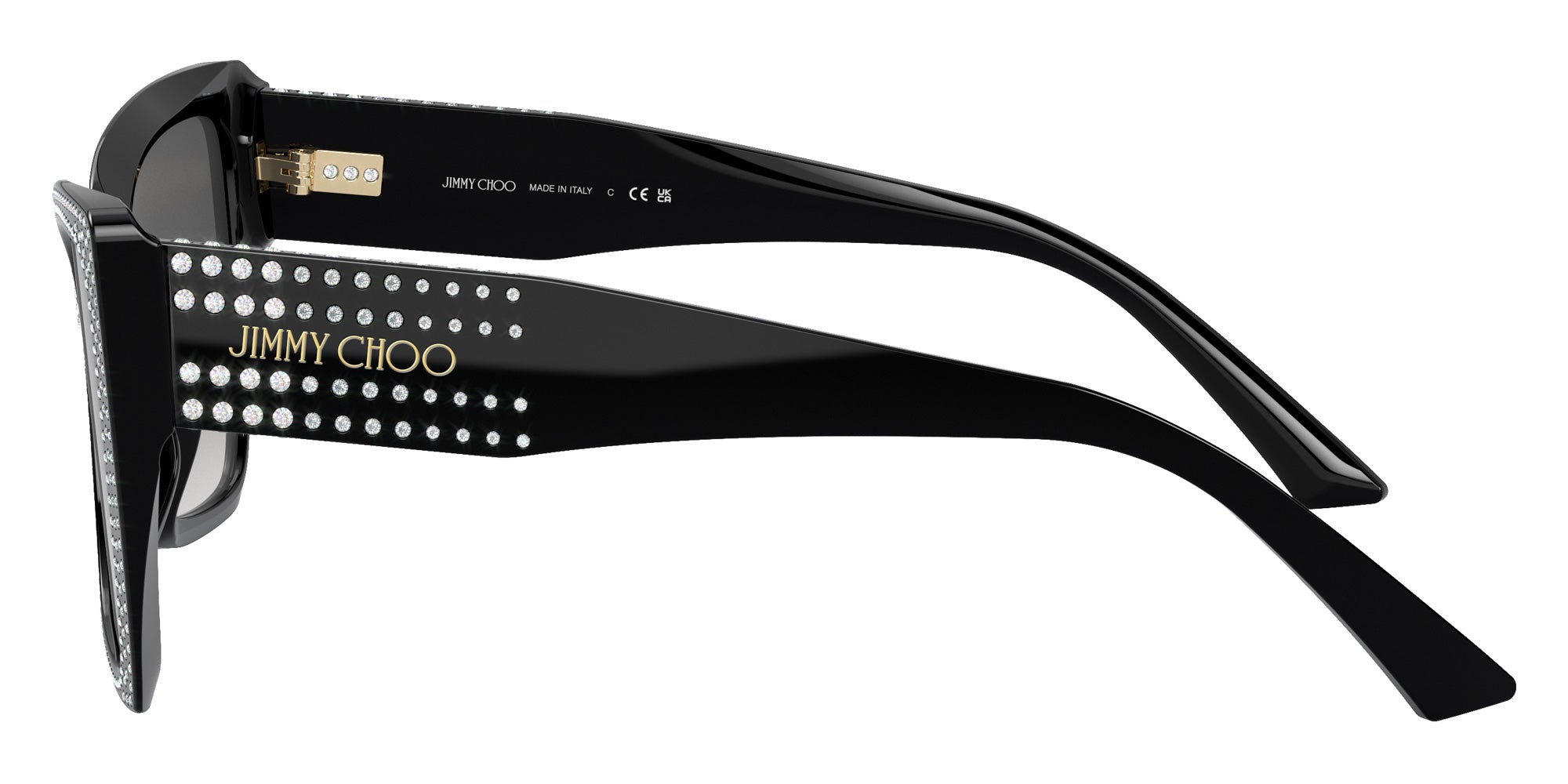 Jimmy Choo JC5001B 50538G 54 - Black / Gradient Gray #id:jc5001b50538g_s:100110