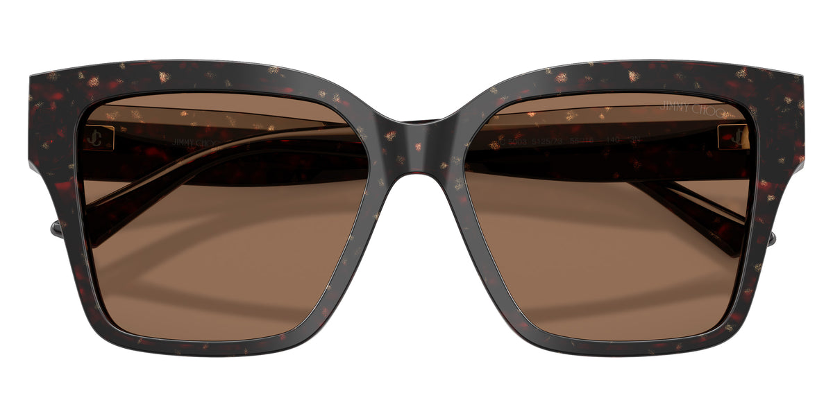 Jimmy Choo JC5003 512573 55 - Dark Havana Glitter / Dark Brown #id:jc5003512573_s:100120