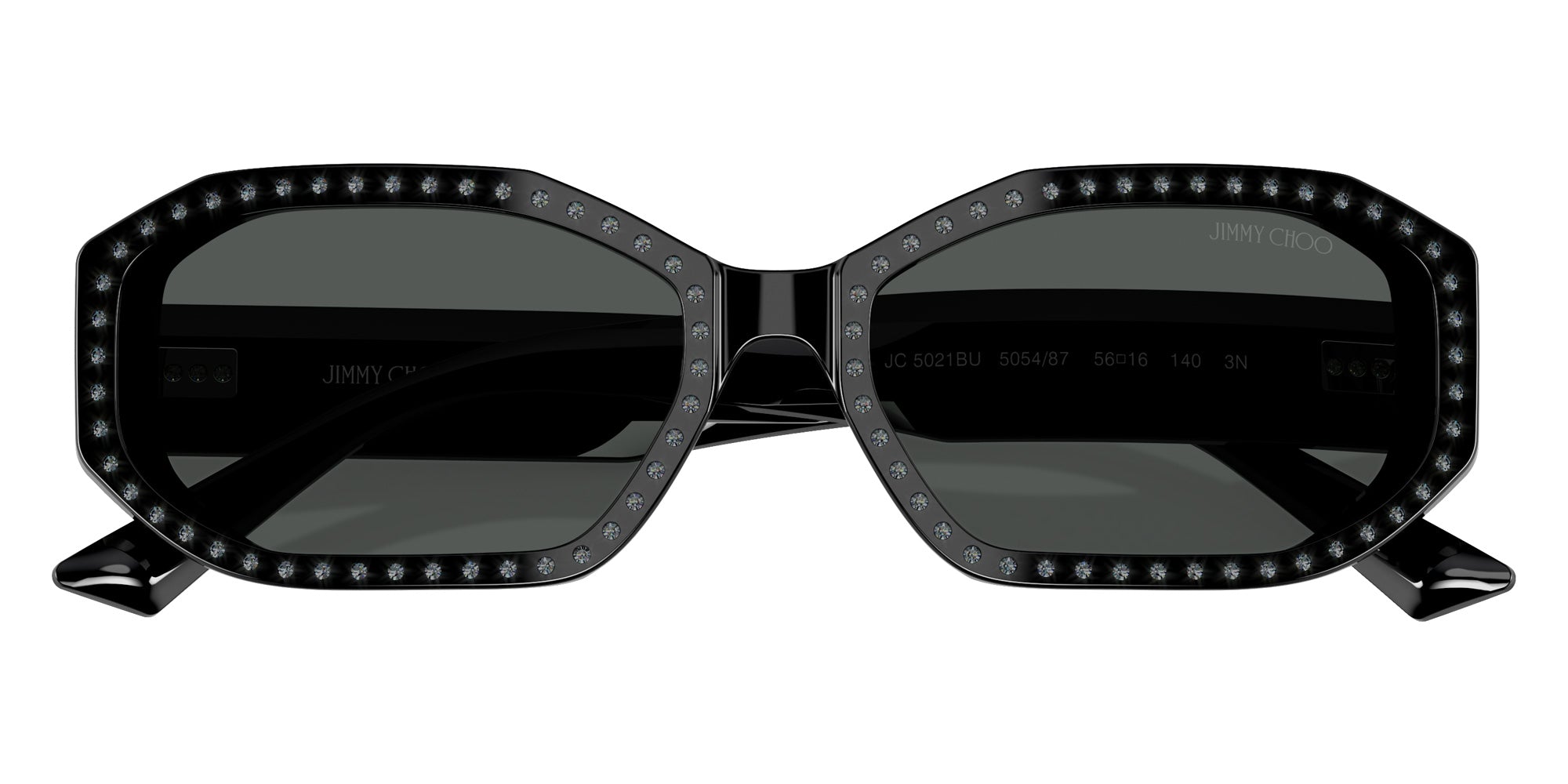 Jimmy Choo JC5021BU 505487 56 - Black/Silver Night / Dark Gray #id:jc5021bu505487_s:100120