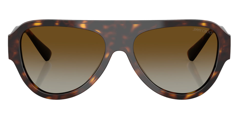 Jimmy Choo JC5027 5002T5 55 - Havana / Polarized Gradient Brown #id:jc50275002t5_s:100100