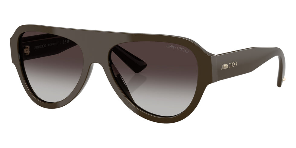 Jimmy Choo JC5027 50608G 55 - Caper Green / Gradient Gray #id:jc502750608g_s:102105