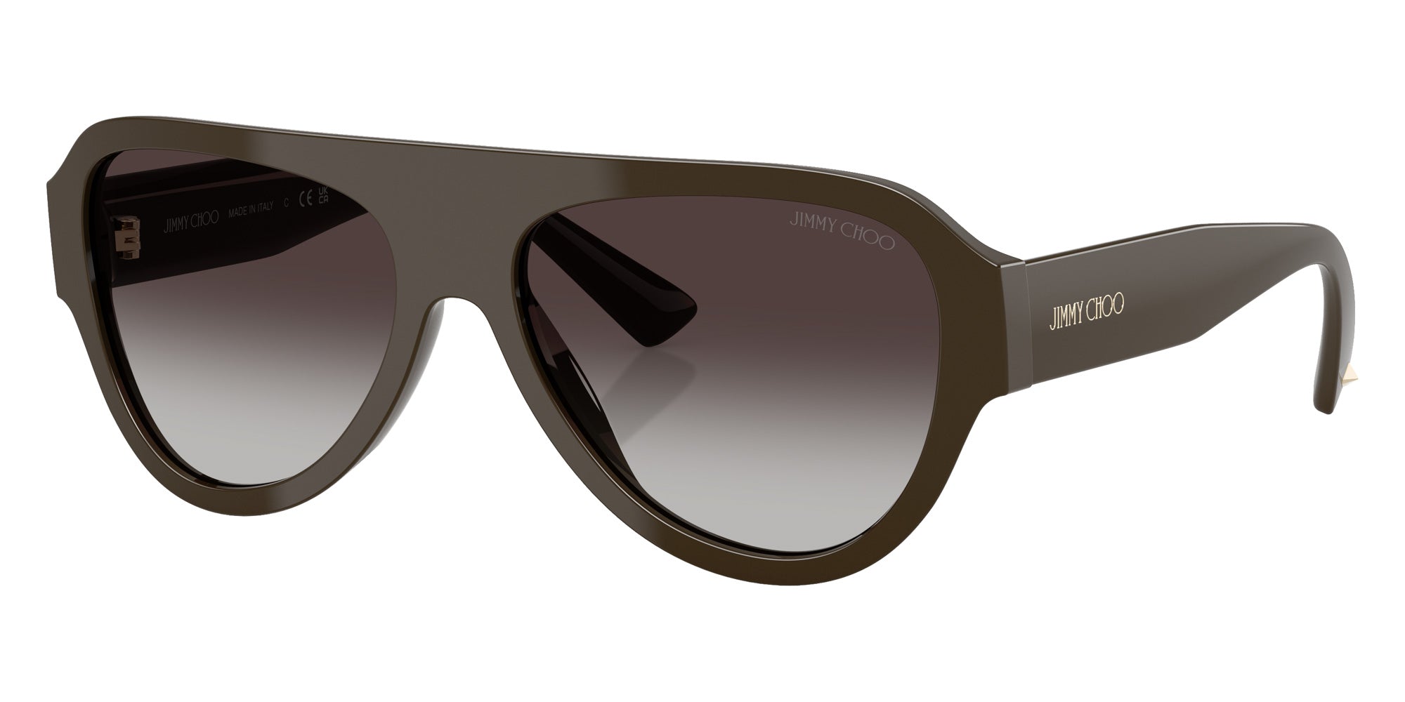 Jimmy Choo JC5027 50608G 55 - Caper Green / Gradient Gray #id:jc502750608g_s:102105