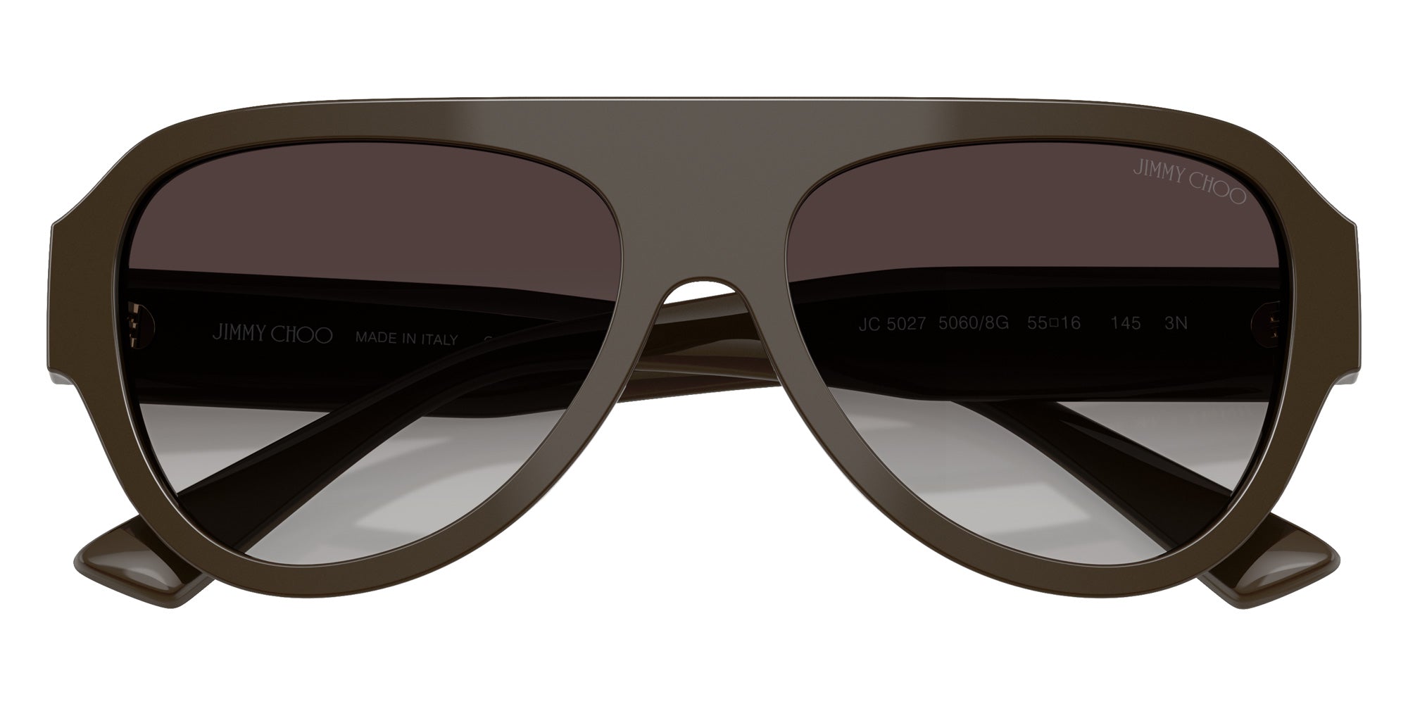 Jimmy Choo JC5027 50608G 55 - Caper Green / Gradient Gray #id:jc502750608g_s:102120