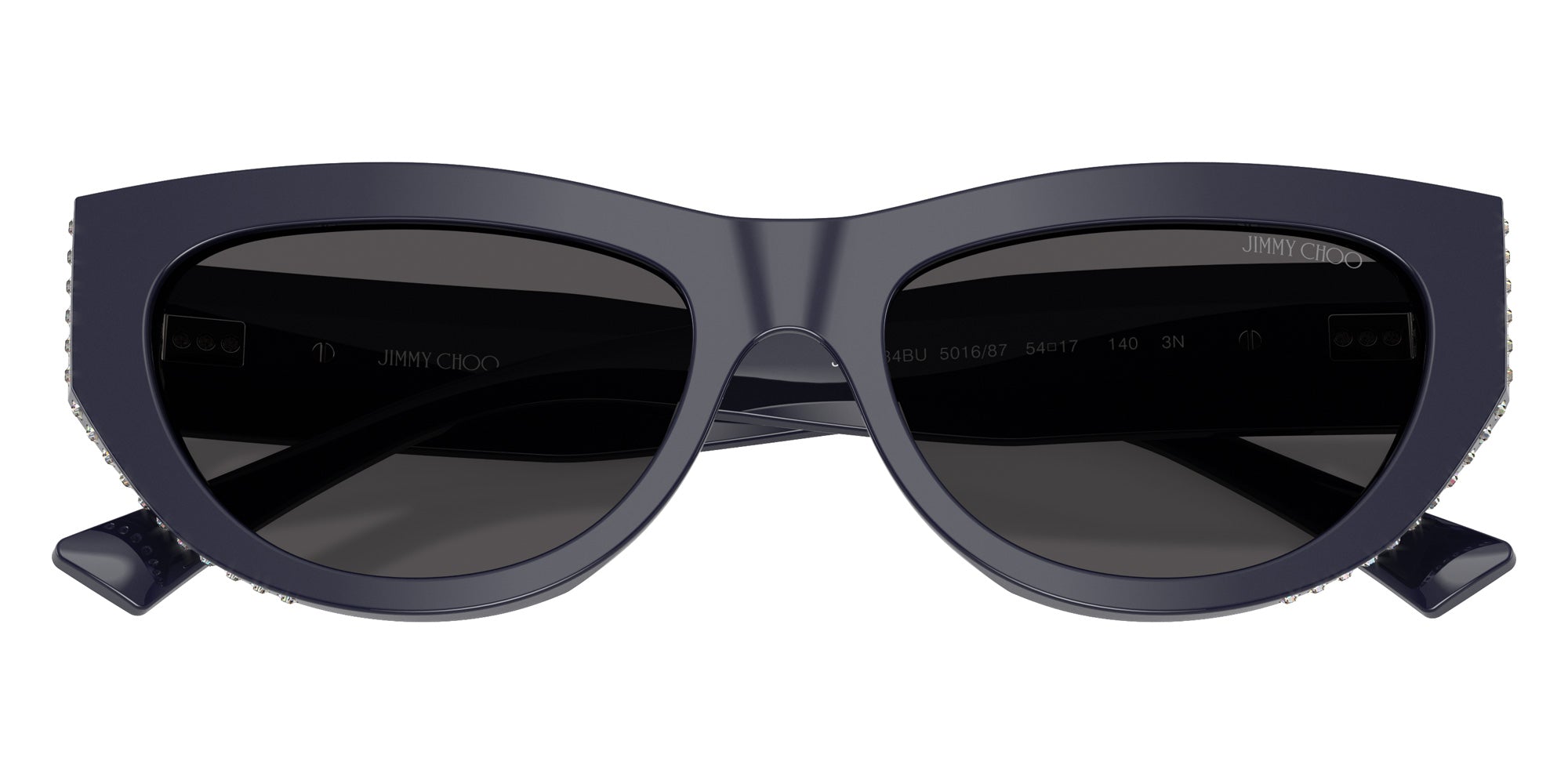 Jimmy Choo JC5034BU 501687 54 - Navy Blue / Dark Gray #id:jc5034bu501687_s:100120