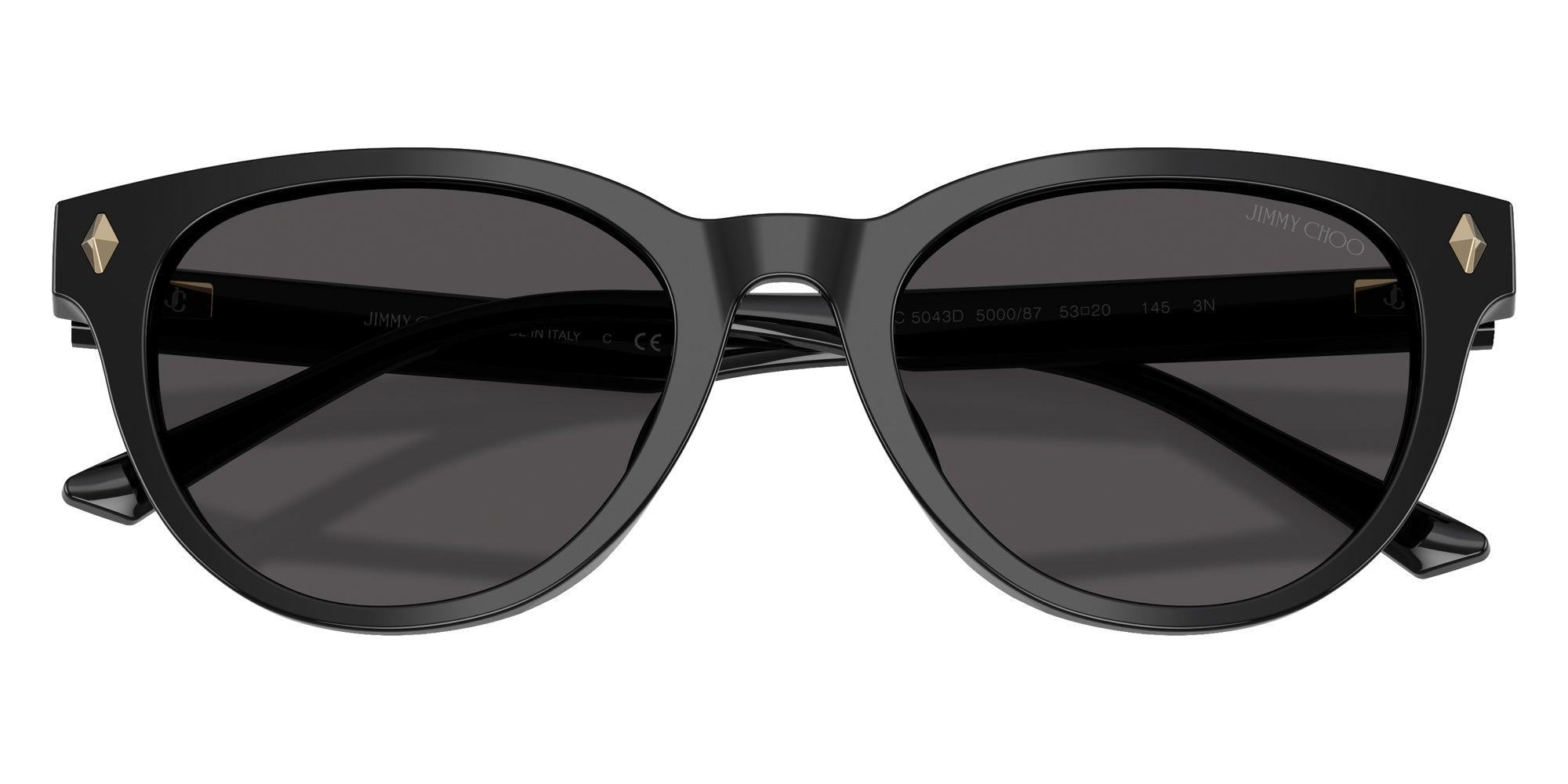 Jimmy Choo JC5043D 500087 53 - Black / Dark Gray #id:jc5043d500087_s:100120