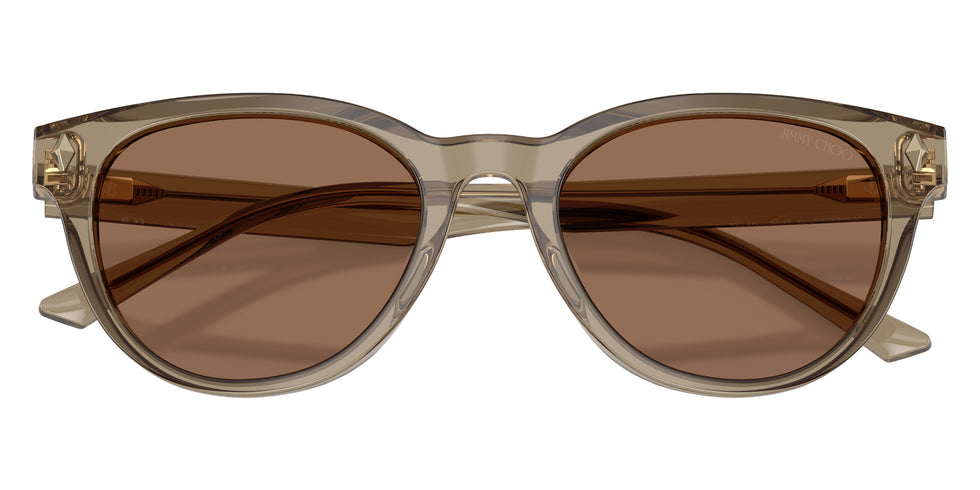 Jimmy Choo JC5043D 505173 53 - Transparent Brown / Dark Brown #id:jc5043d505173_s:102120