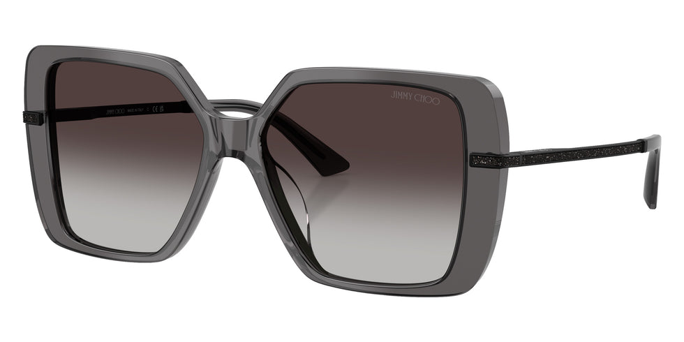 Jimmy Choo JC5048JU 50788G 55 - Transparent Black / Gradient Gray #id:jc5048ju50788g_s:106105