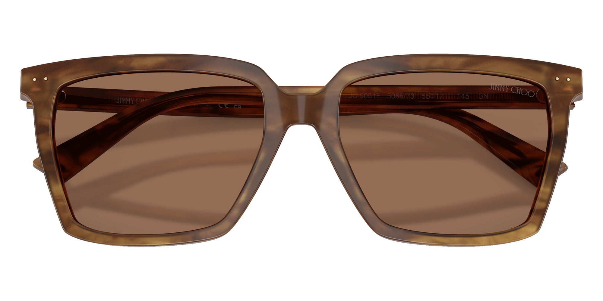 Jimmy Choo JC5051F 508573 55 - Brown Havana / Dark Brown #id:jc5051f508573_s:102120