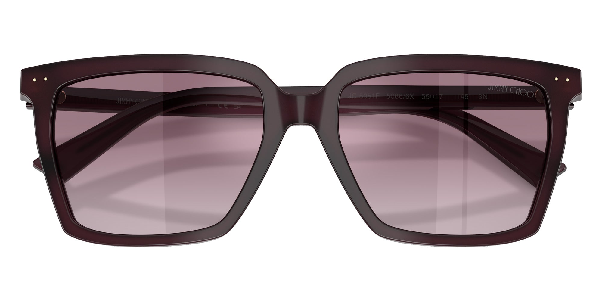 Jimmy Choo JC5051F 50866X 55 - Opaline Prune / Gradient Violet Mirrored Silver #id:jc5051f50866x_s:104120