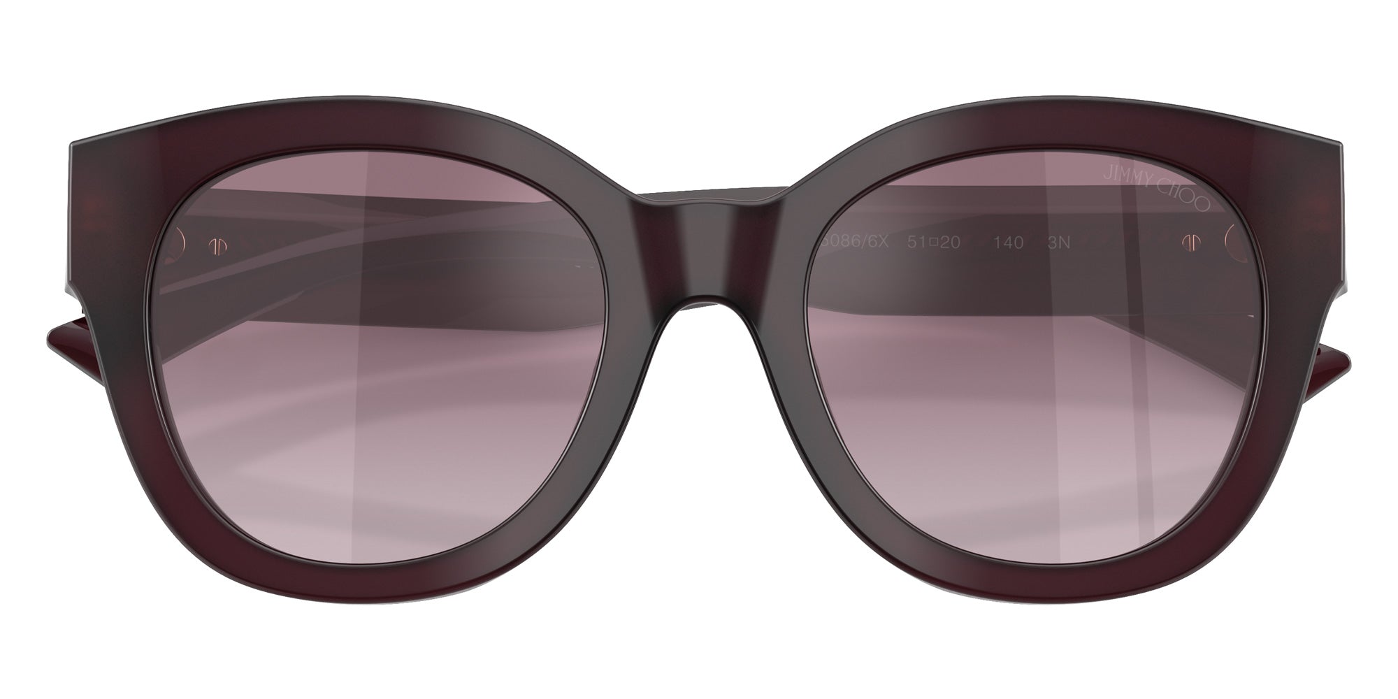 Jimmy Choo JC5053F 50866X 51 - Opaline Prune / Gradient Violet Mirrored #id:jc5053f50866x_s:102120