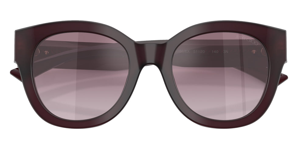 Jimmy Choo JC5053F 50866X 51 - Opaline Prune / Gradient Violet Mirrored #id:jc5053f50866x_s:102120