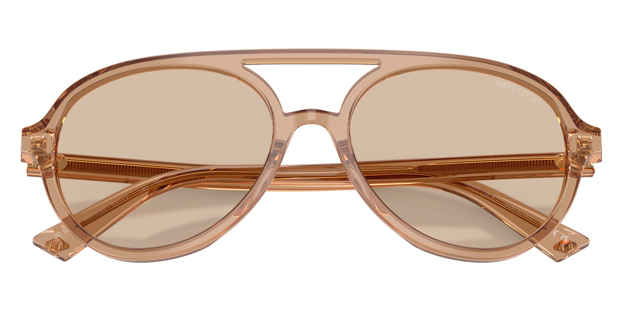 Jimmy Choo JC5055U 507693 55 - Transparent Tan / Brown #id:jc5055u507693_s:100120