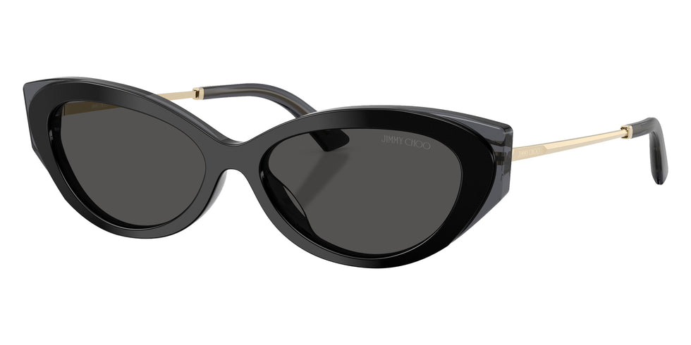 Jimmy Choo JC5065U 510387 54 - Black/Transparent Gray #id:jc5065u510387_s:102105
