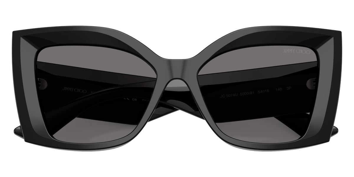 Jimmy Choo JC5074U 500081 54 - Black / Polarized Dark Gray #id:jc5074u500081_s:100120
