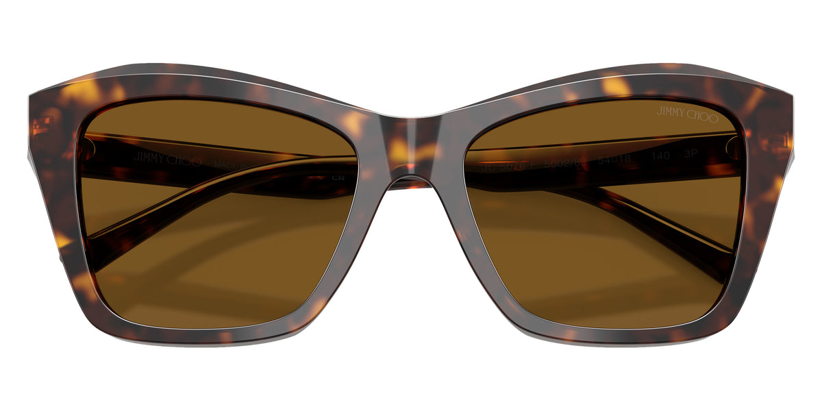 Jimmy Choo JC5076F 500283 54 - Havana / Dark Brown Polarized #id:jc5076f500283_s:104120