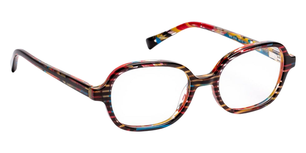 J.F. Rey Bim 0030 44 - Striped Black/Red/Yellow #id:jfrbim0030_s:100100