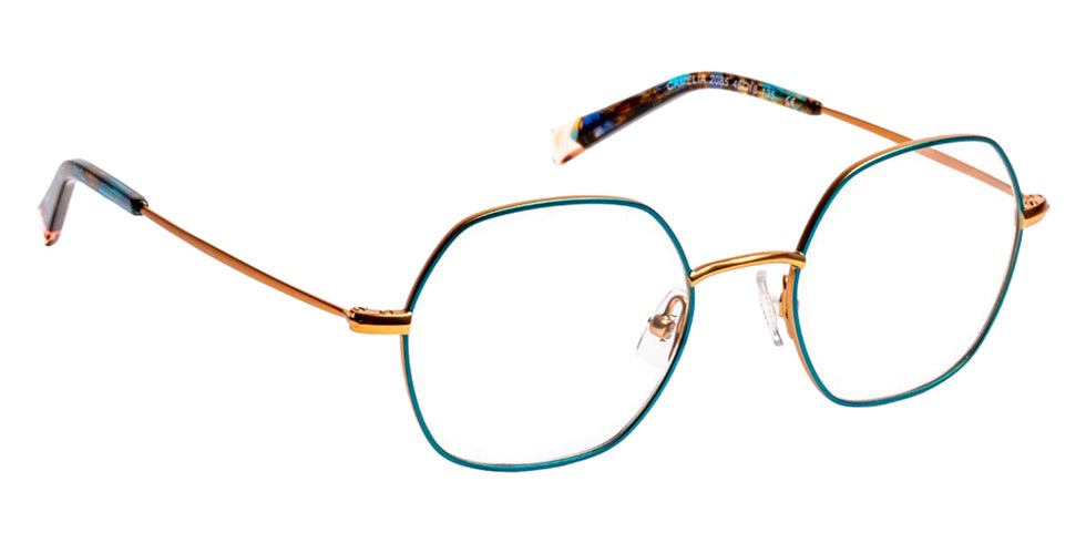 J.F. Rey Camelia 2085 46 - Blue/Rose Gold Satin #id:jfrcamelia2085_s:100100