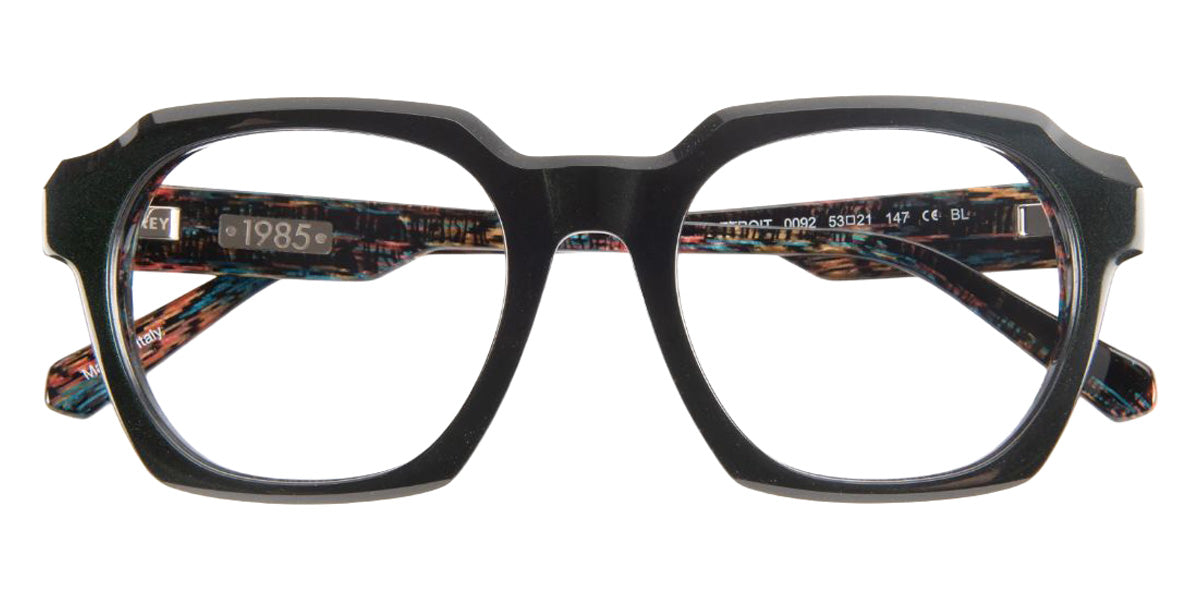 J.F. Rey Detroit 0092 53 - Black/Blue Tortoiseshell Red #id:jfrdetroit0092_s:100100