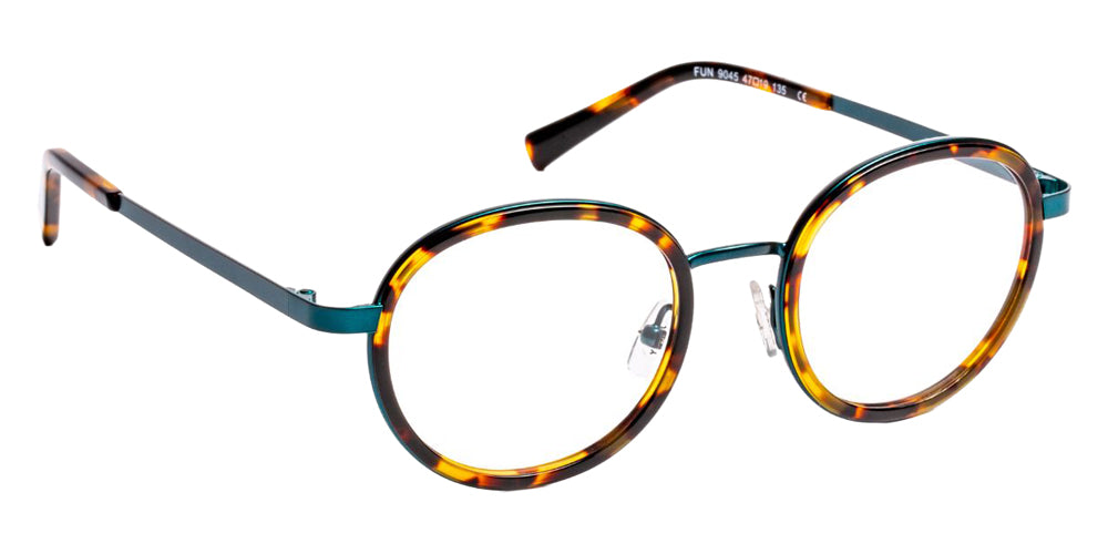 J.F. Rey Fun 9045 47 - Tortoiseshell/Green #id:jfrfun9045_s:104100