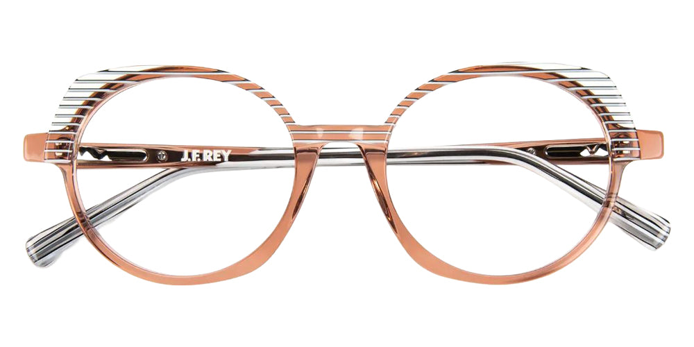 J.F. Rey JF1523 1089 52 - Brown Soft/Striped Black White #id:jfrjf15231089_s:102100